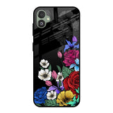 Rose Flower Bunch Art Samsung Galaxy F14 5G Glass Back Cover Online
