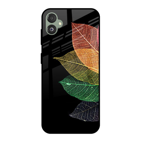 Colorful Leaves Samsung Galaxy F14 5G Glass Back Cover Online