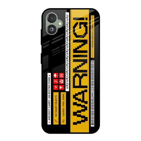 Aircraft Warning Samsung Galaxy F14 5G Glass Back Cover Online