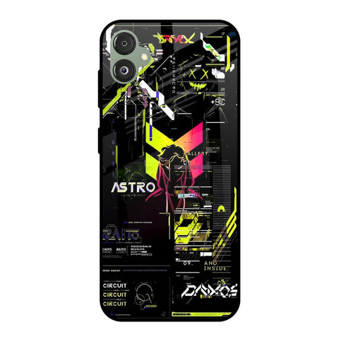 Astro Glitch Samsung Galaxy F14 5G Glass Back Cover Online