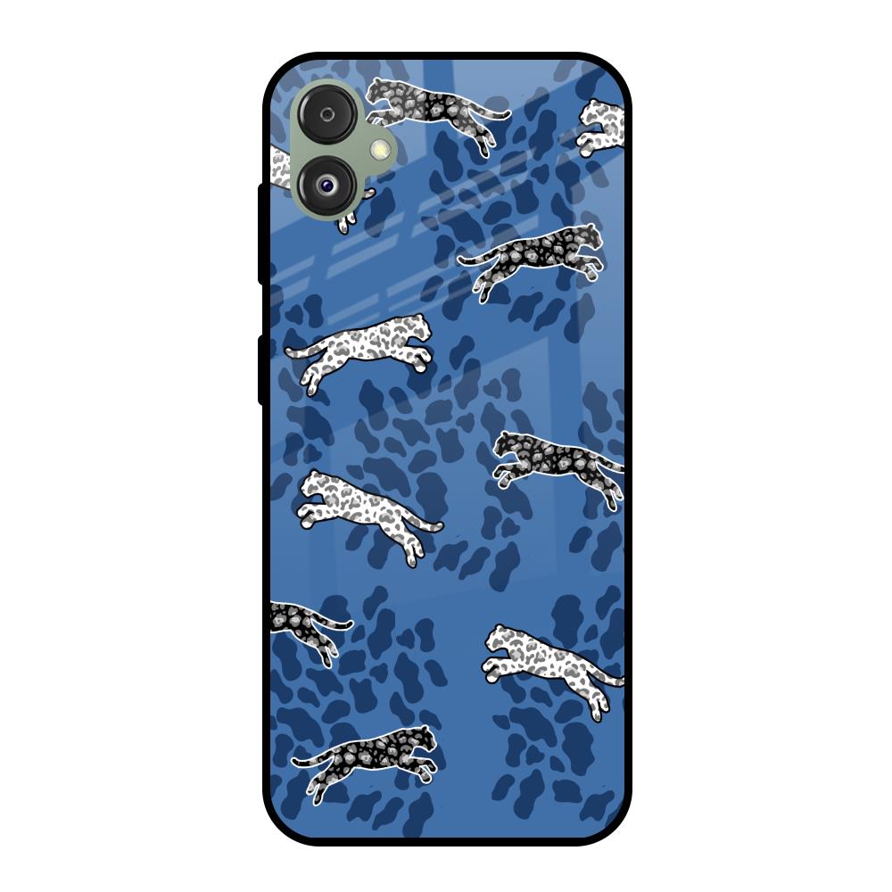 Blue Cheetah Samsung Galaxy F14 5G Glass Back Cover Online