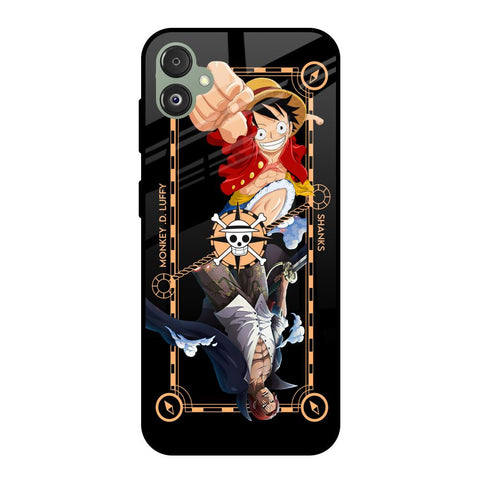 Shanks & Luffy Samsung Galaxy F14 5G Glass Back Cover Online