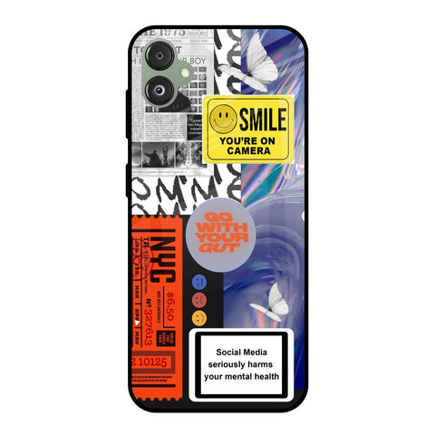 Smile for Camera Samsung Galaxy F14 5G Glass Back Cover Online
