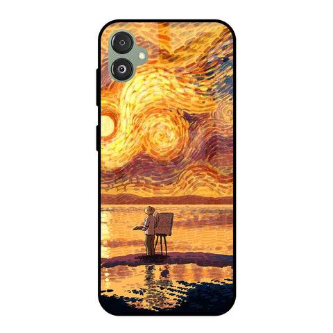 Sunset Vincent Samsung Galaxy F14 5G Glass Back Cover Online
