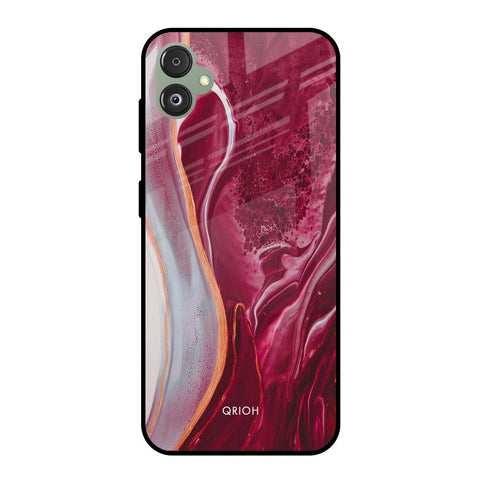 Crimson Ruby Samsung Galaxy F14 5G Glass Back Cover Online