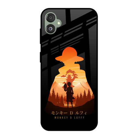 Luffy One Piece Samsung Galaxy F14 5G Glass Back Cover Online