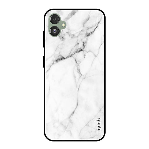 Modern White Marble Samsung Galaxy F14 5G Glass Back Cover Online