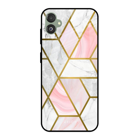 Geometrical Marble Samsung Galaxy F14 5G Glass Back Cover Online