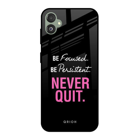 Be Focused Samsung Galaxy F14 5G Glass Back Cover Online