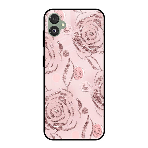 Shimmer Roses Samsung Galaxy F14 5G Glass Cases & Covers Online
