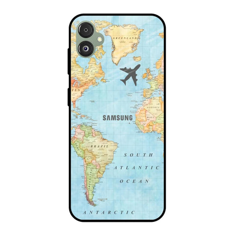 Fly Around The World Samsung Galaxy F14 5G Glass Back Cover Online