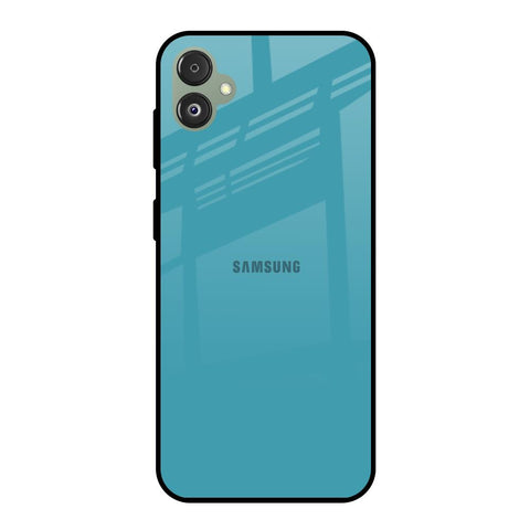 Oceanic Turquiose Samsung Galaxy F14 5G Glass Back Cover Online