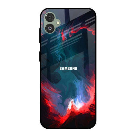 Brush Art Samsung Galaxy F14 5G Glass Back Cover Online