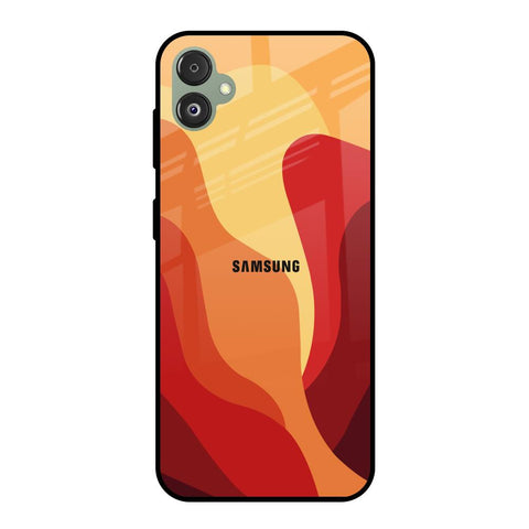 Magma Color Pattern Samsung Galaxy F14 5G Glass Back Cover Online