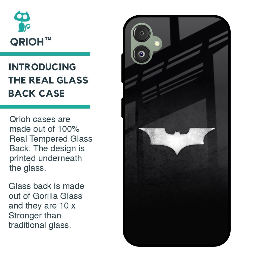 Super Hero Logo Glass Case for Samsung Galaxy F14 5G
