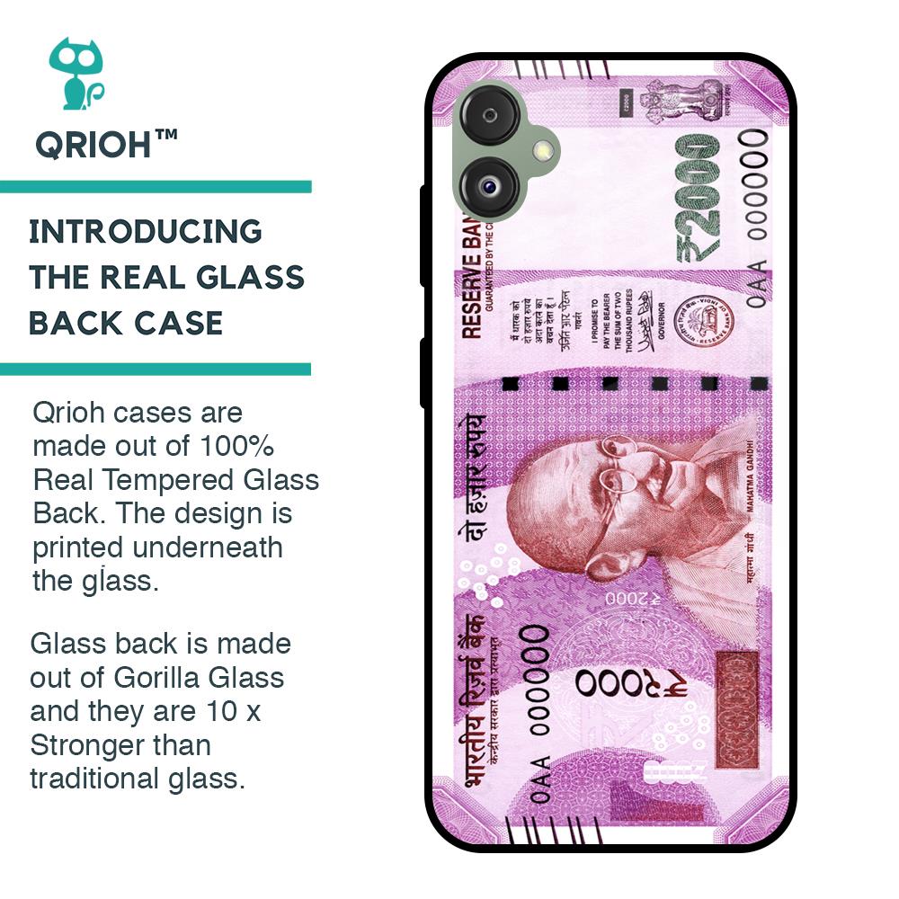 Stock Out Currency Glass Case for Samsung Galaxy F14 5G