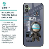 Space Travel Glass Case for Samsung Galaxy F14 5G