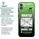 Zoro Wanted Glass Case for Samsung Galaxy F14 5G