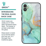 Green Marble Glass case for Samsung Galaxy F14 5G