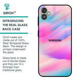 Colorful Waves Glass case for Samsung Galaxy F14 5G