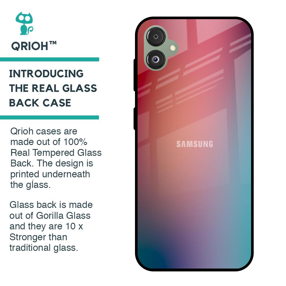 Dusty Multi Gradient Glass Case for Samsung Galaxy F14 5G