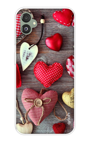 Valentine Hearts Samsung Galaxy F14 5G Back Cover