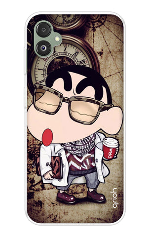 Nerdy Shinchan Samsung Galaxy F14 5G Back Cover