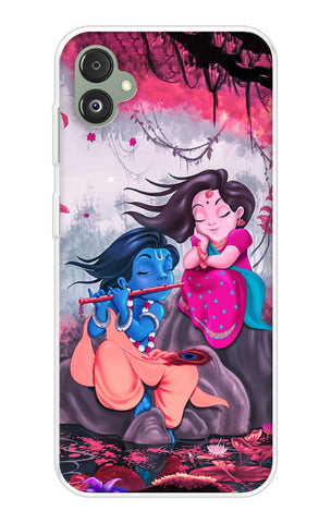 Radha Krishna Art Samsung Galaxy F14 5G Back Cover