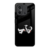 Space Traveller Redmi 12C Glass Back Cover Online