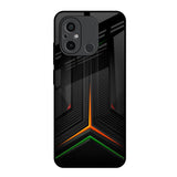Modern Ultra Chevron Redmi 12C Glass Back Cover Online