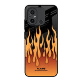 Fire Flame Redmi 12C Glass Back Cover Online