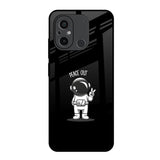Peace Out Astro Redmi 12C Glass Back Cover Online
