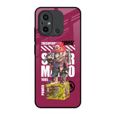 Gangster Hero Redmi 12C Glass Back Cover Online