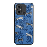 Blue Cheetah Redmi 12C Glass Back Cover Online