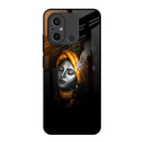 Ombre Krishna Redmi 12C Glass Back Cover Online