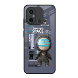 Space Travel Redmi 12C Glass Back Cover Online