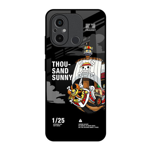 Thousand Sunny Redmi 12C Glass Back Cover Online