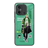 Zoro Bape Redmi 12C Glass Back Cover Online