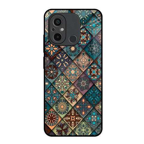 Retro Art Redmi 12C Glass Back Cover Online