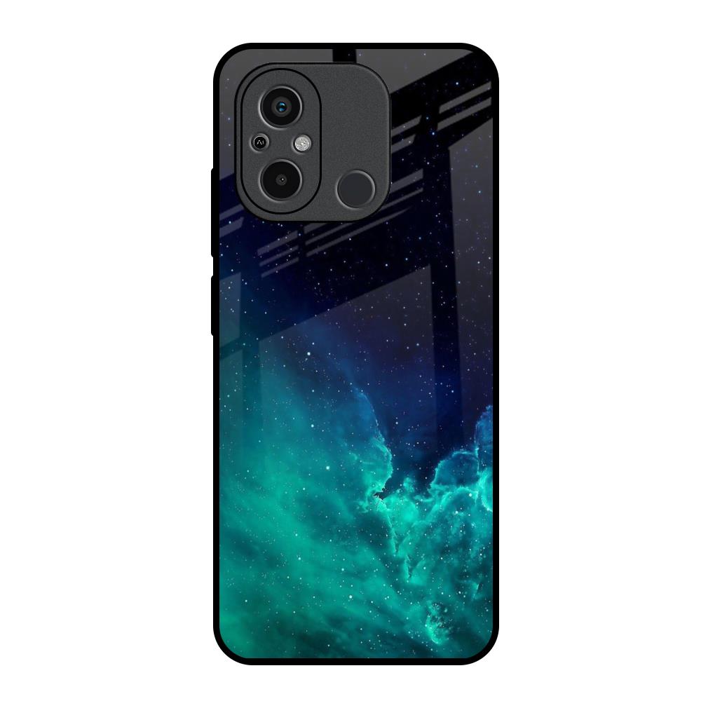 Winter Sky Zone Redmi 12C Glass Back Cover Online
