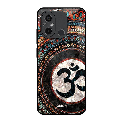 Worship Redmi 12C Glass Back Cover Online