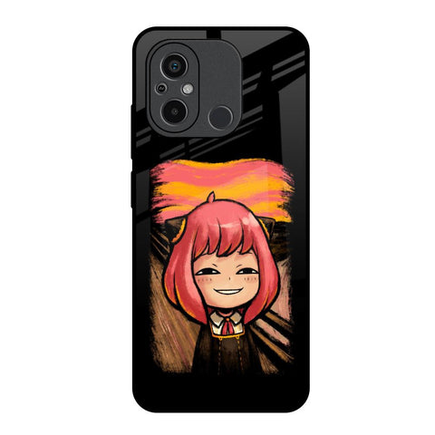 Spy X Family Redmi 12C Glass Back Cover Online