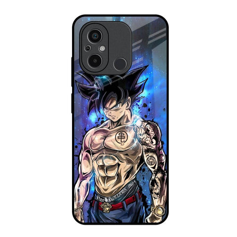 Branded Anime Redmi 12C Glass Back Cover Online