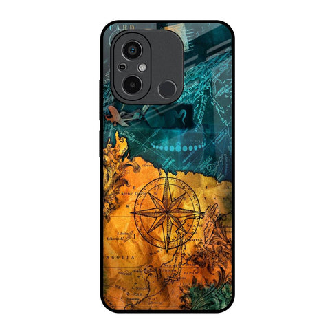 Architecture Map Redmi 12C Glass Back Cover Online