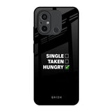 Hungry Redmi 12C Glass Back Cover Online