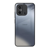 Space Grey Gradient Redmi 12C Glass Back Cover Online