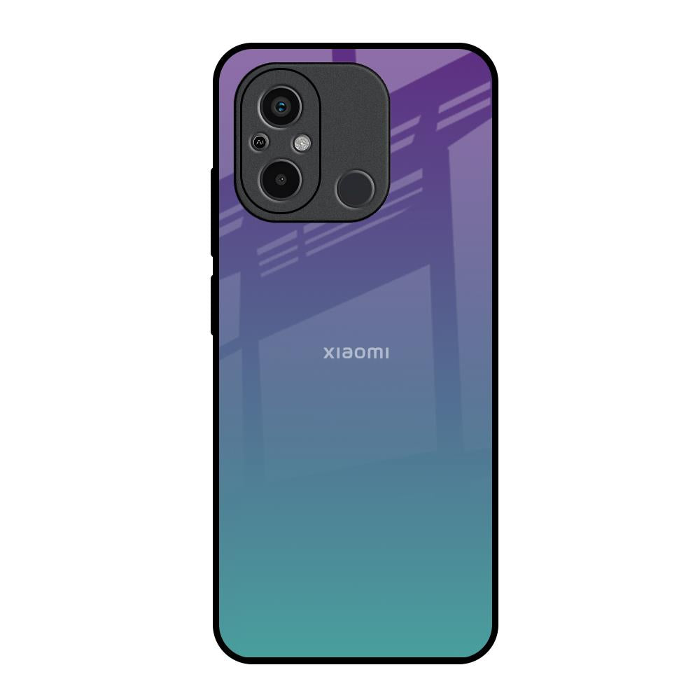 Shroom Haze Redmi 12C Glass Back Cover Online