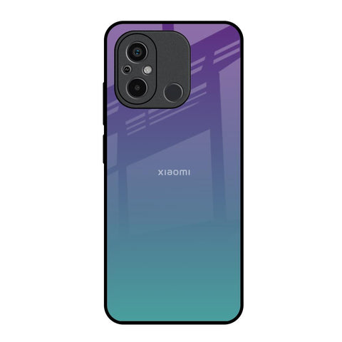 Shroom Haze Redmi 12C Glass Back Cover Online