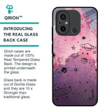 Space Doodles Glass Case for Redmi 12C