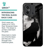 Dark Warrior Hero Glass Case for Redmi 12C